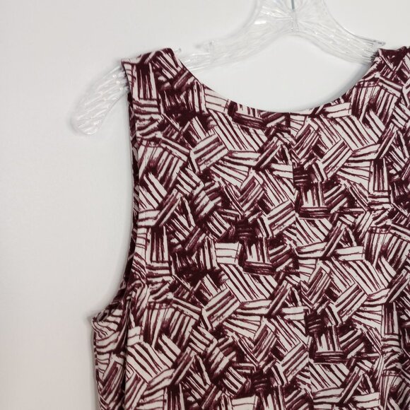 Garnet Hill Button Front Knit Tank Dress - Picture 5 of 8